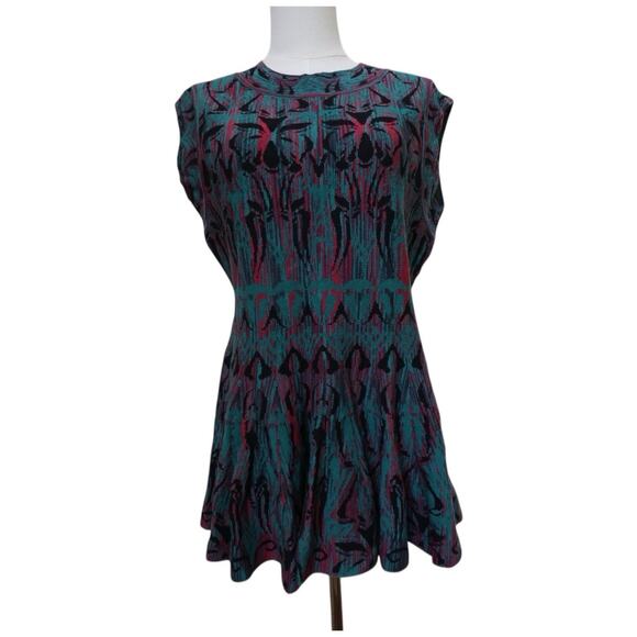 M Missoni Sleeveless Knit Multicolor Wool Blend Top Size 46 - Picture 4 of 16